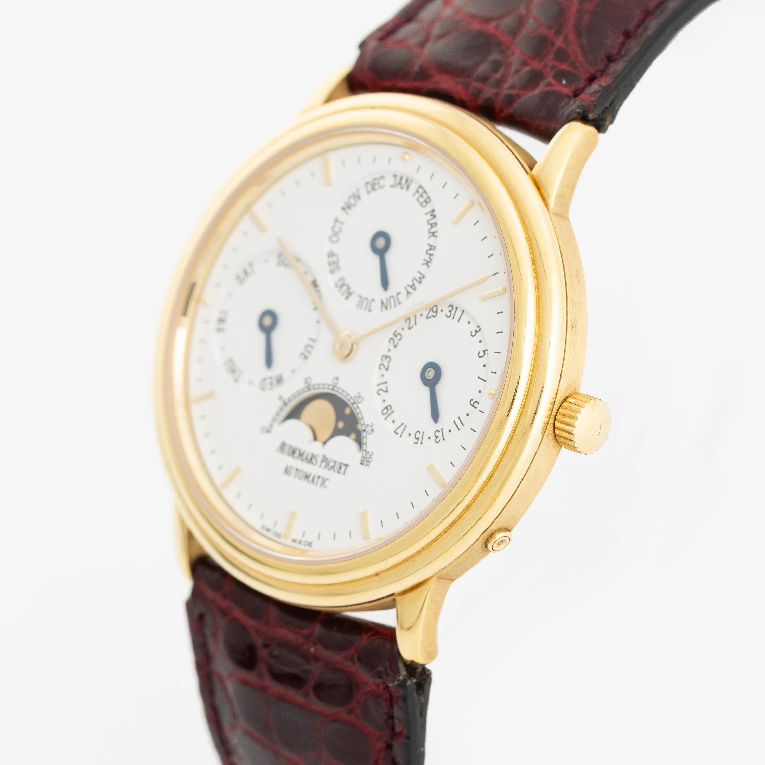 Audemars Piguet Quantiême Perpetual 25548BA 36mm Yellow gold Cream 1