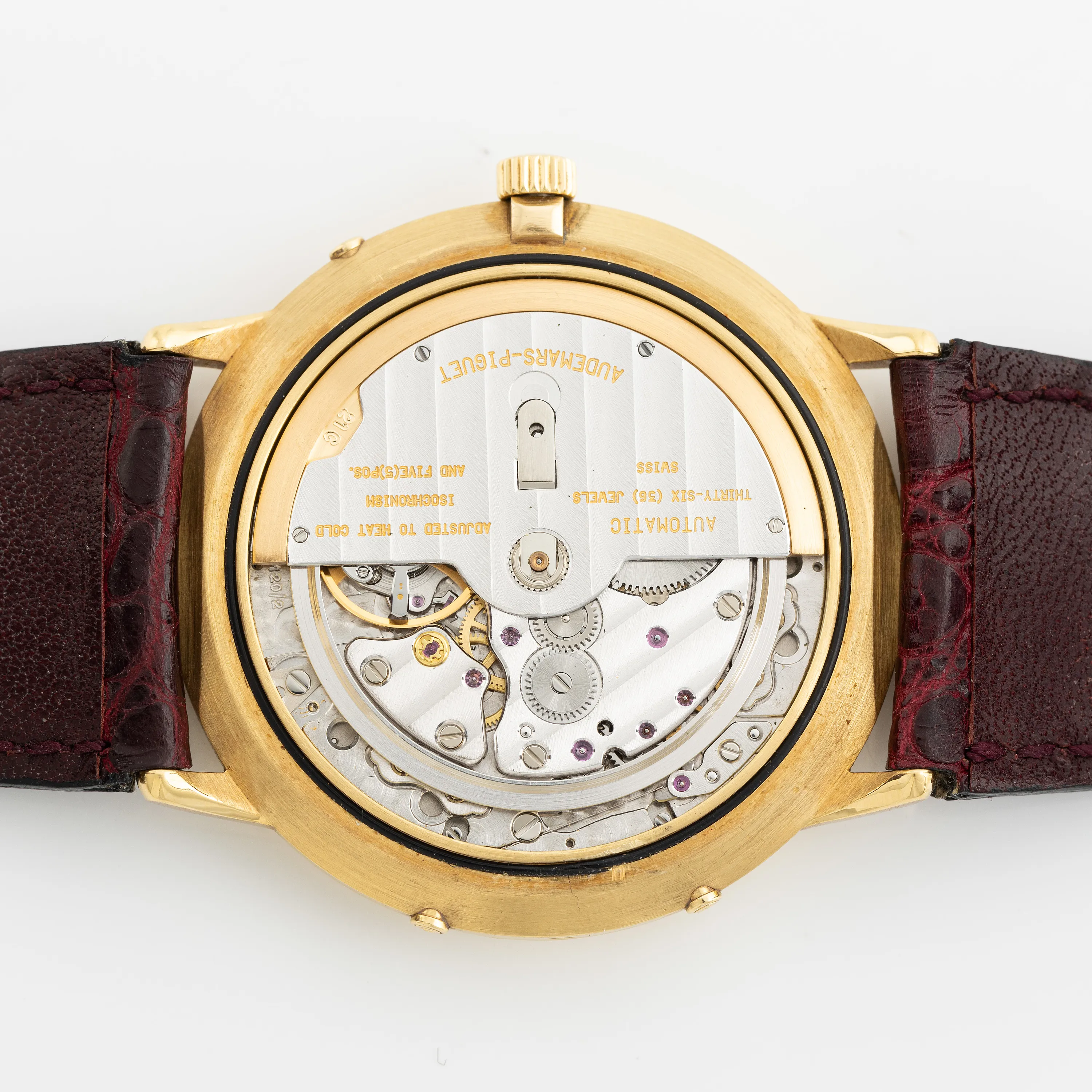 Audemars Piguet Quantiême Perpetual 25548BA 36mm Yellow gold Cream 8