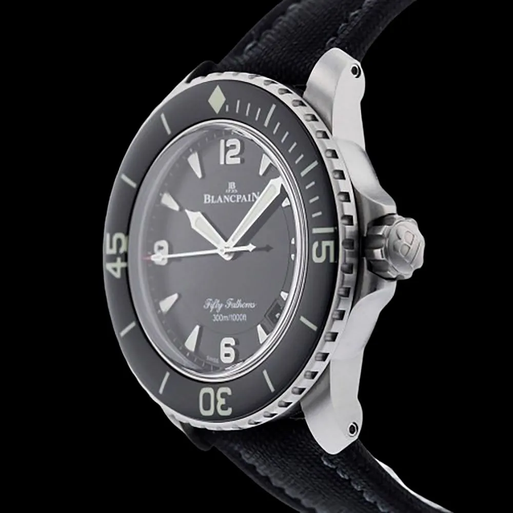 Blancpain Fifty Fathoms 45mm Titanium Black 1