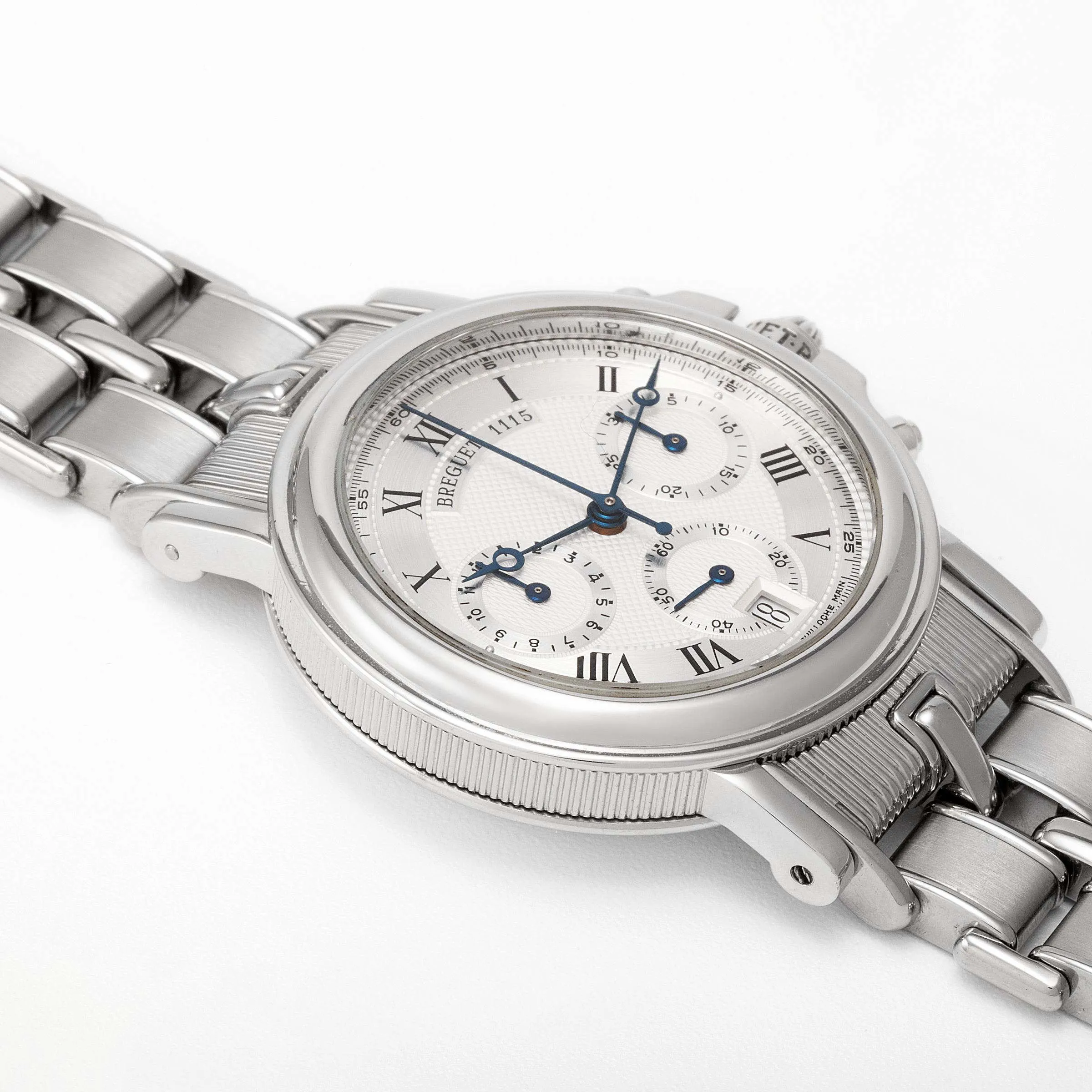 Breguet Horloger de la Marine 3460 36mm Platinum Silver 2