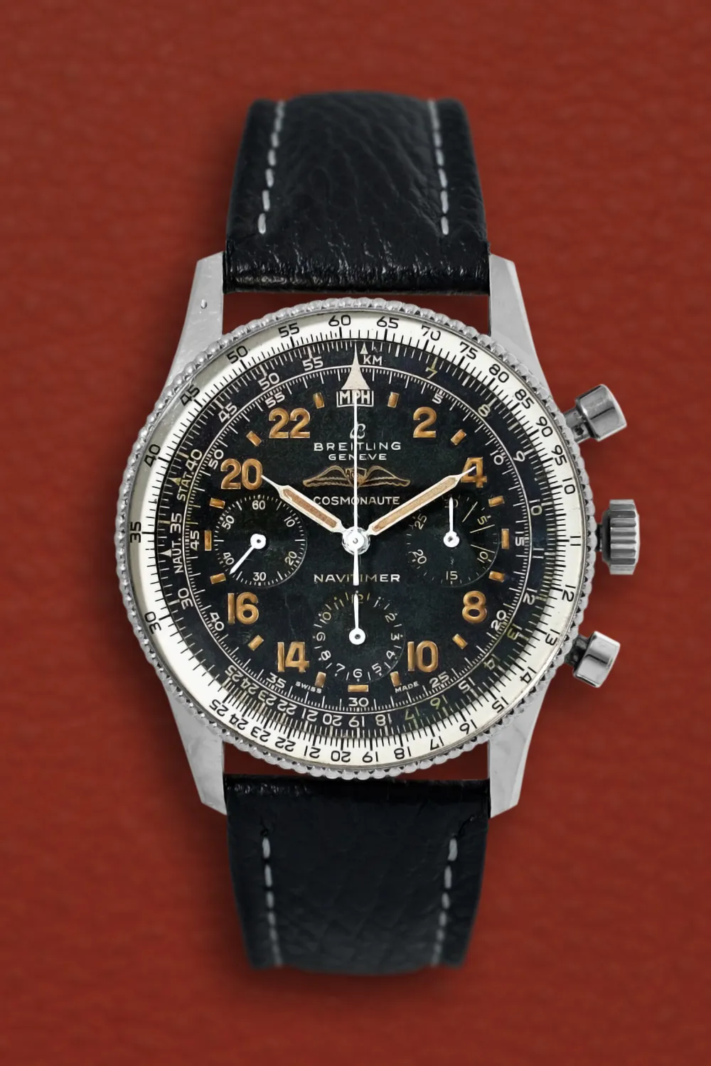 Breitling Navitimer Cosmonaute 809 41mm Stainless steel Black 5