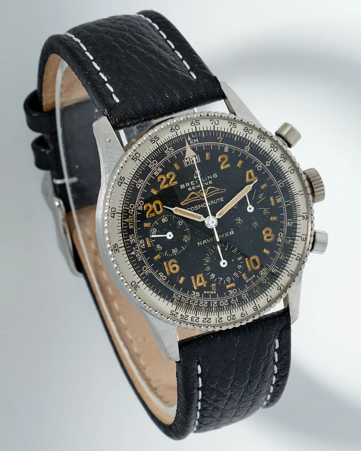 Breitling Navitimer Cosmonaute 809 41mm Stainless steel Black 6