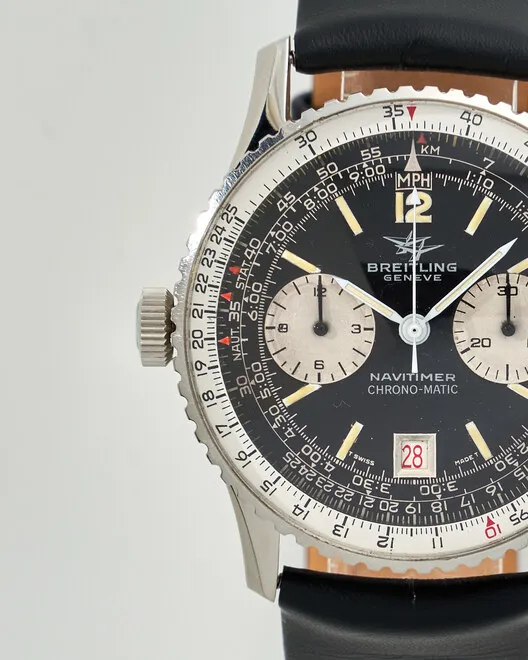 Breitling Navitimer Chrono-Matic 8806 41mm Stainless steel Black