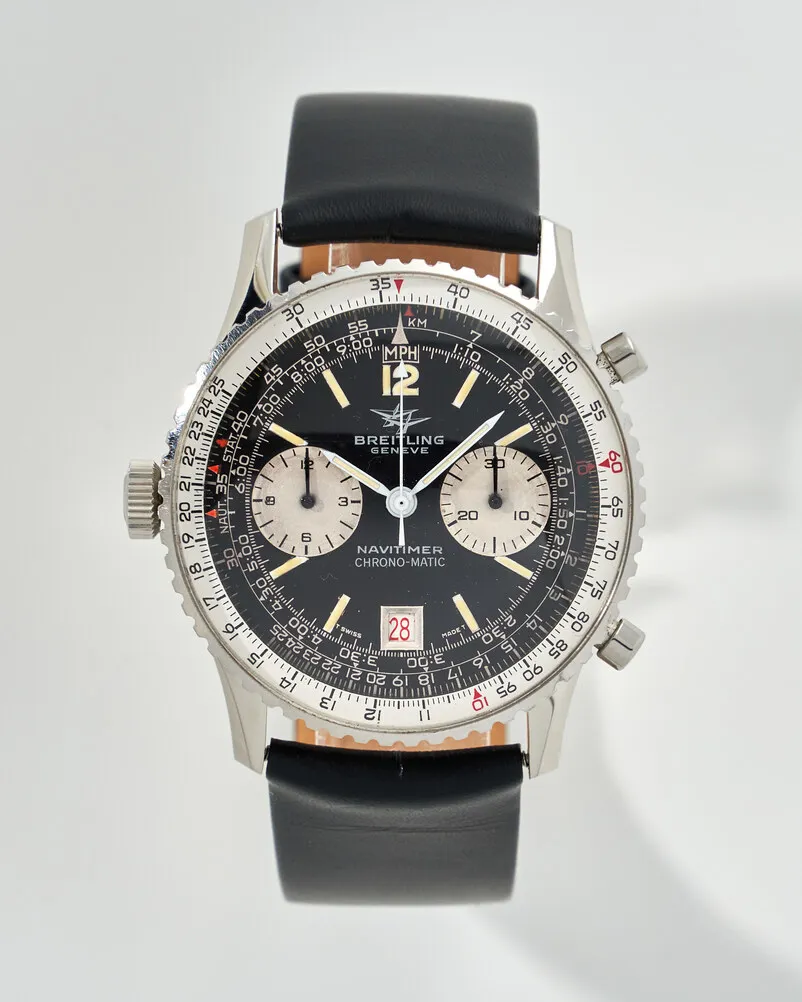 Breitling Navitimer Chrono-Matic 8806 41mm Stainless steel Black 2