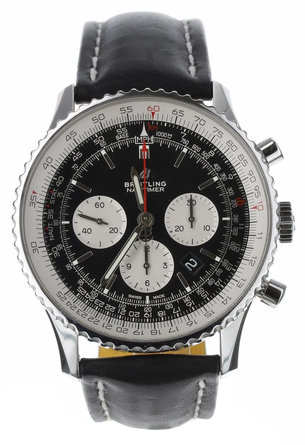 Breitling Navitimer AB0127 46mm Stainless steel Black