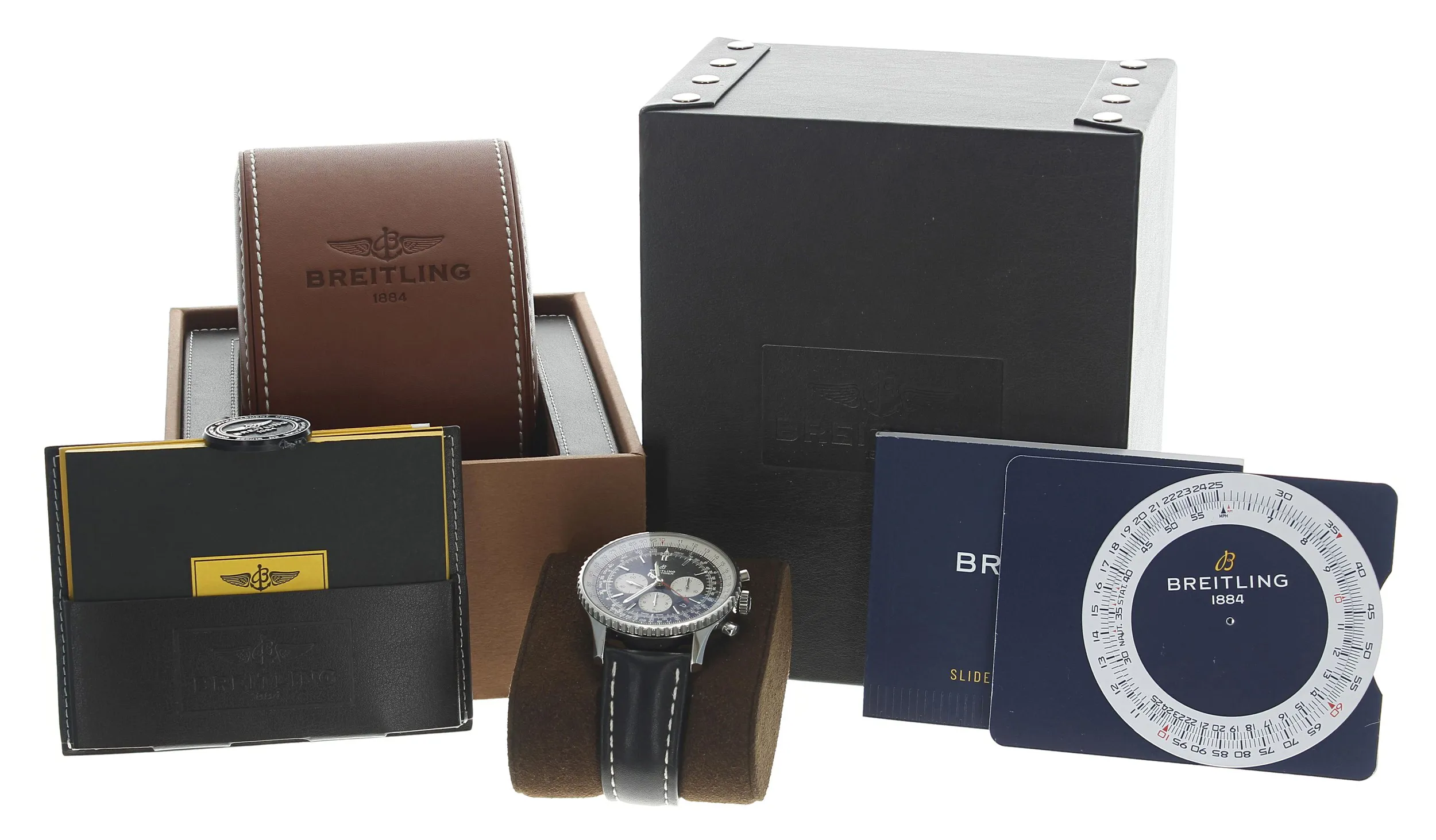 Breitling Navitimer AB0127 46mm Stainless steel Black 1