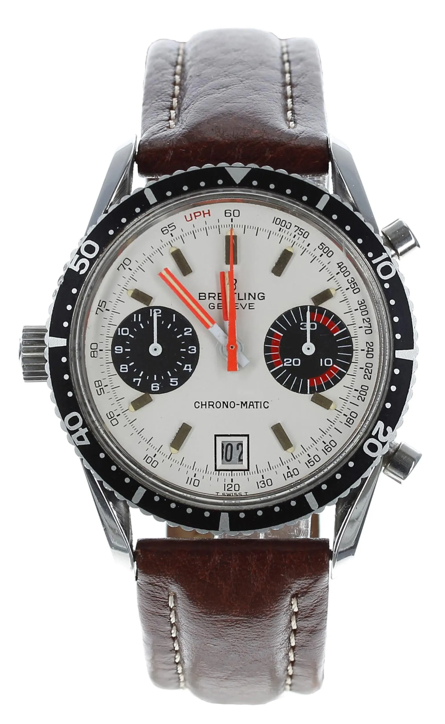 Breitling Chrono-Matic 2130 39mm Stainless steel Silver