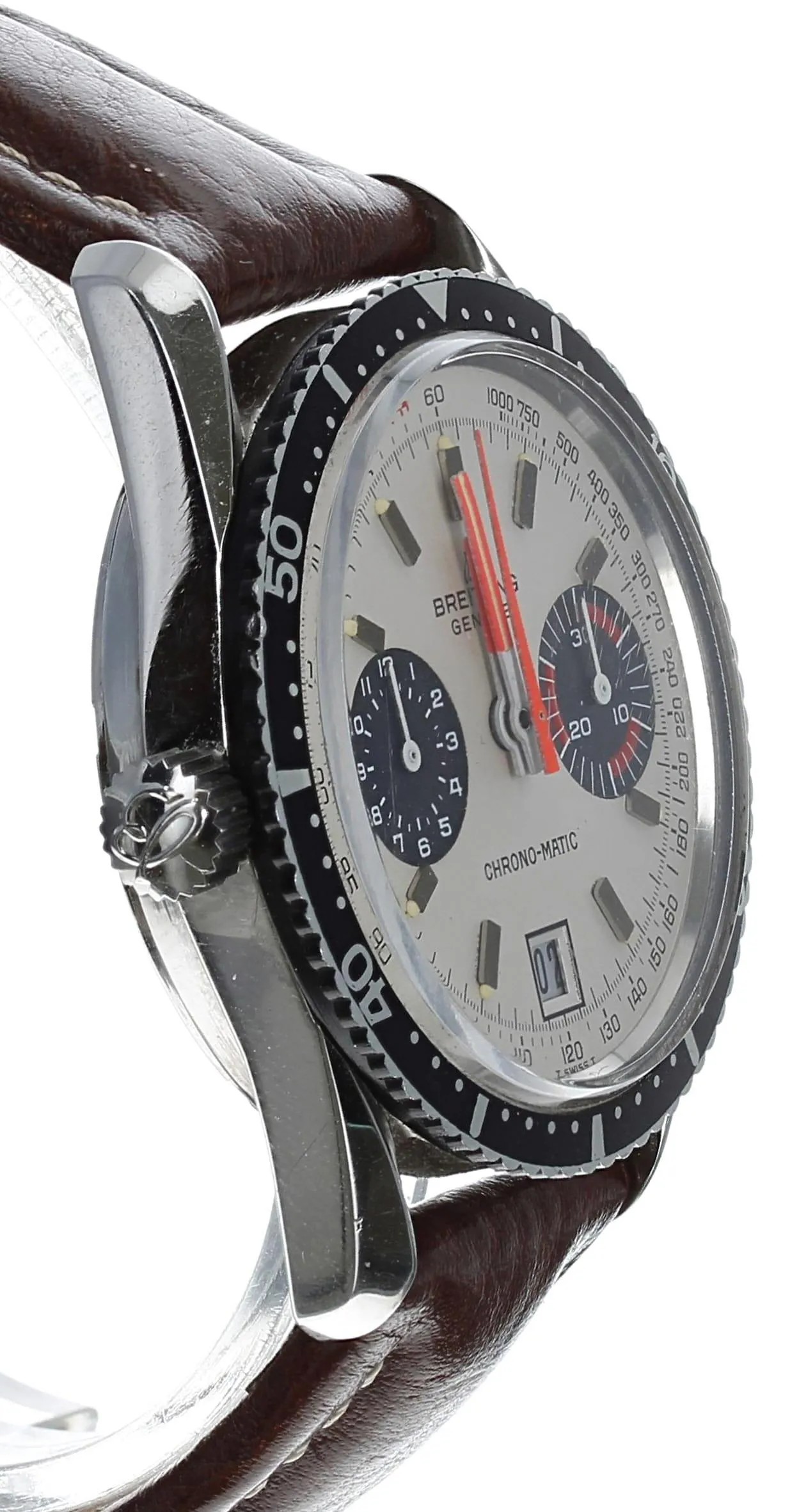 Breitling Chrono-Matic 2130 39mm Stainless steel Silver 3