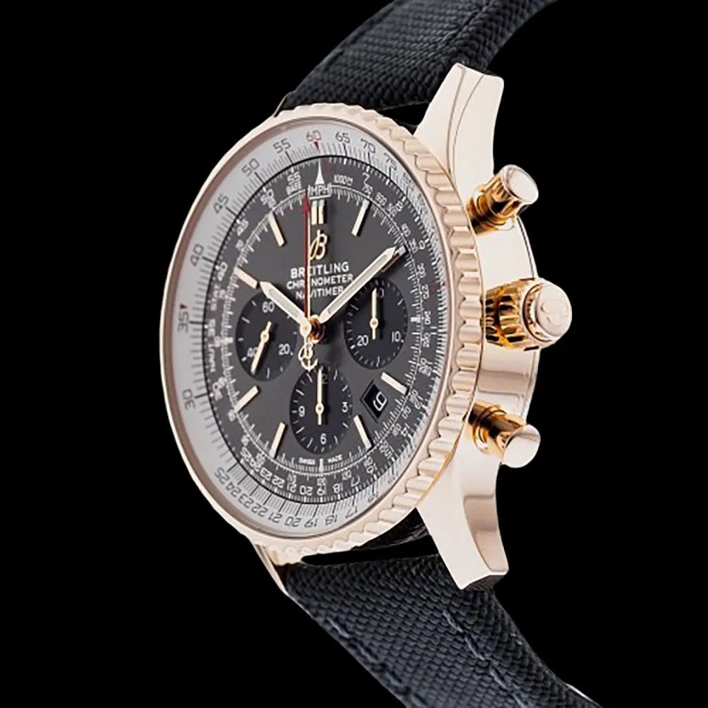 Breitling Navitimer 45mm Rose gold Black 1