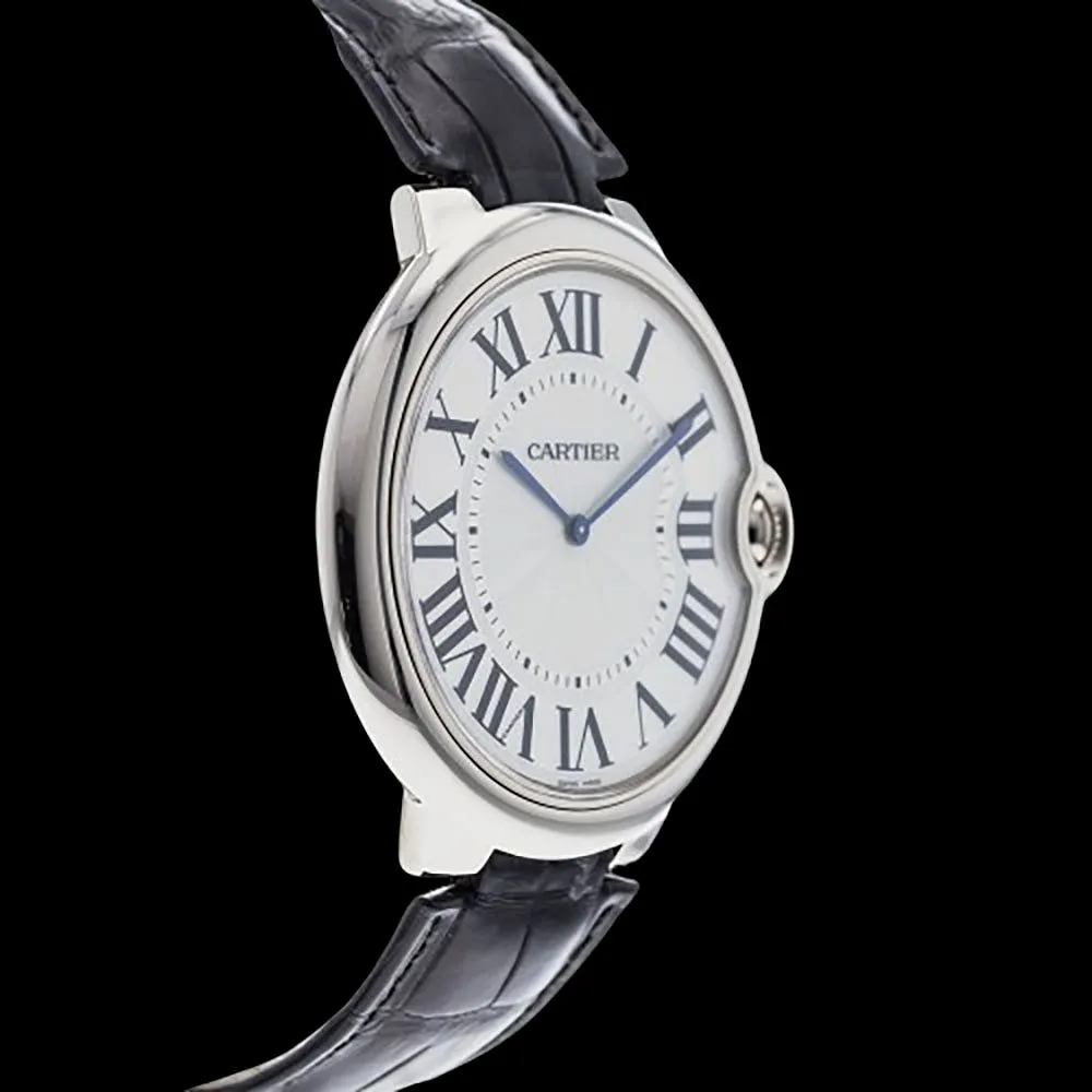 Cartier Ballon Bleu 46mm White gold Silver 1