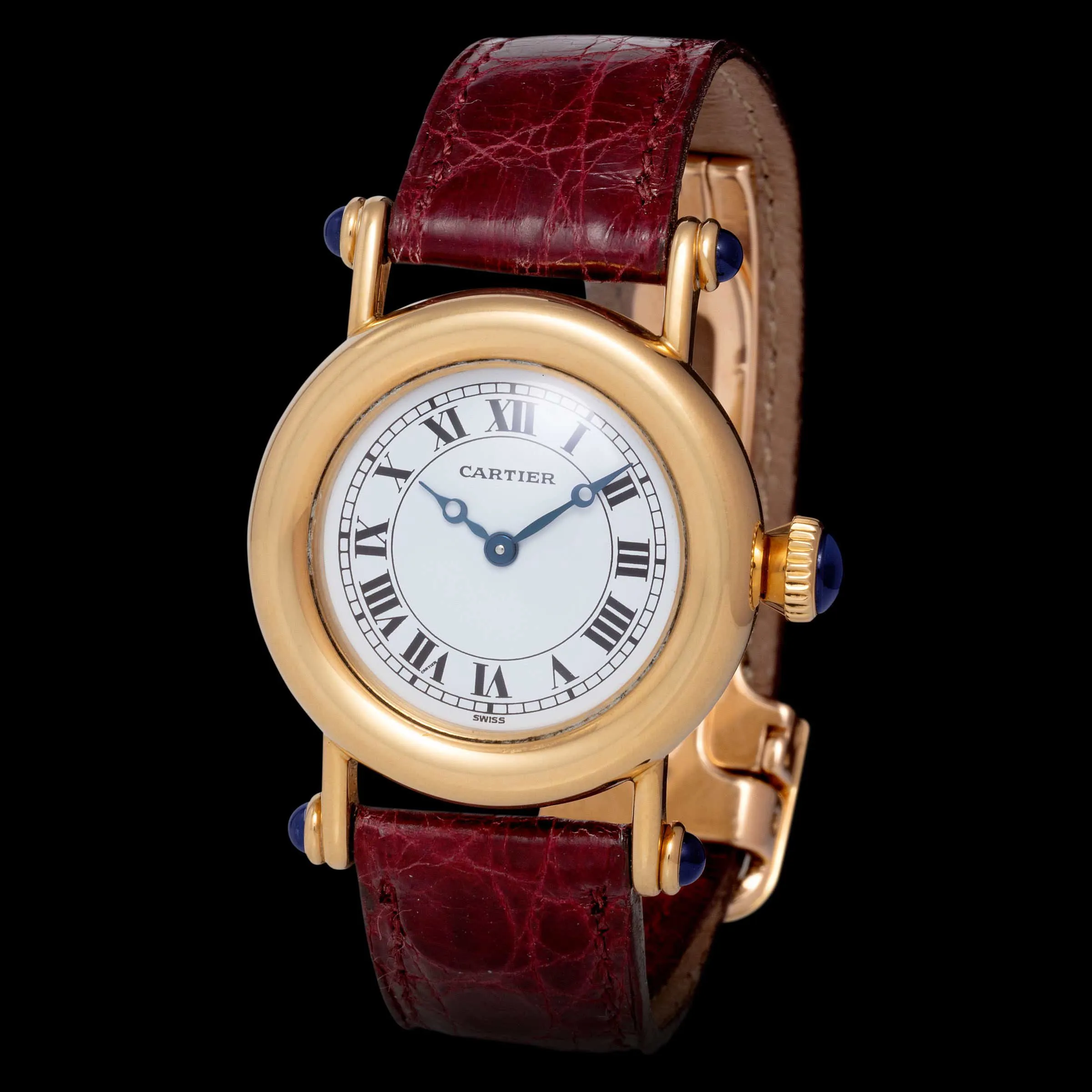 Cartier Diabolo 14400 27mm Yellow gold White