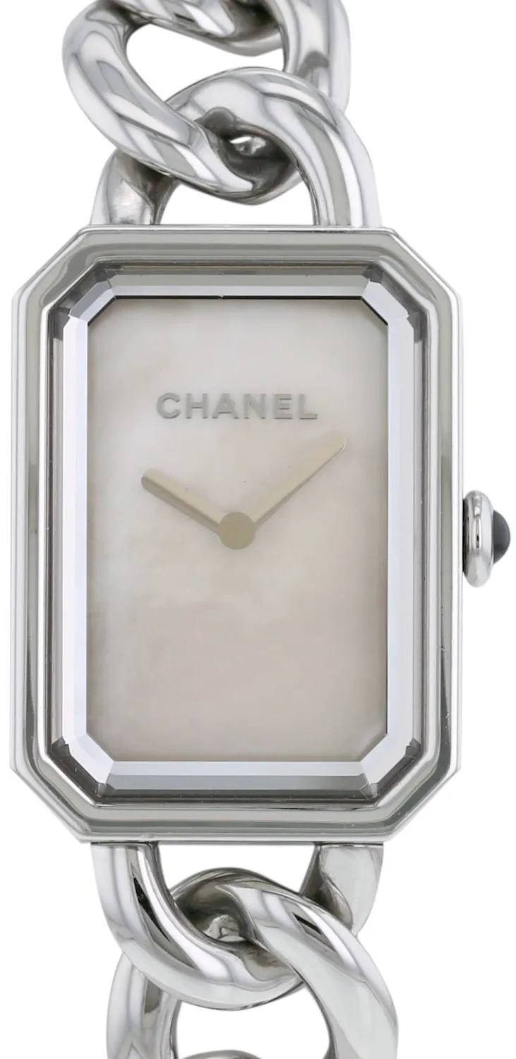 Chanel Première 20mm Stainless steel Mother-of-pearl