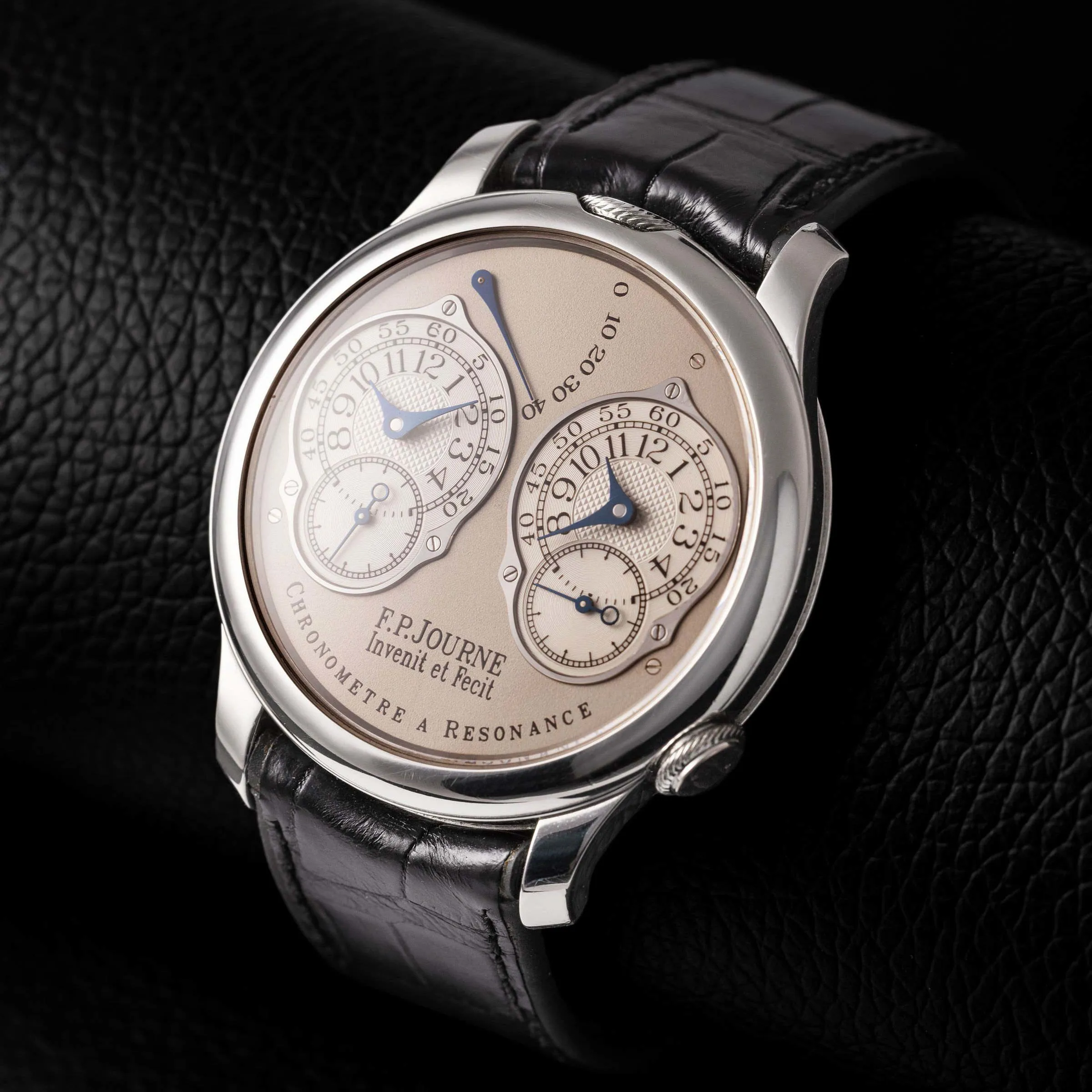 F.P. Journe Chronomètre à Résonance 40mm Platinum Silver 5