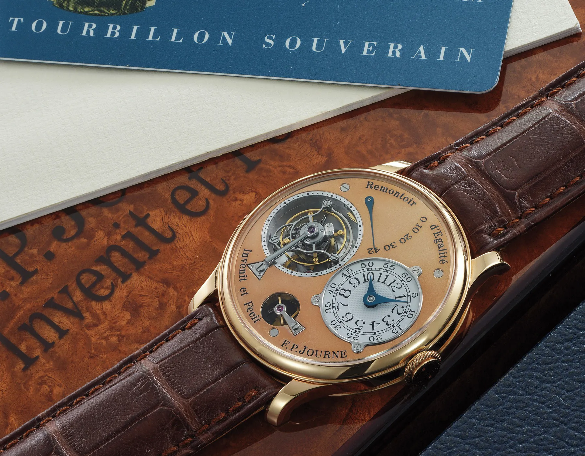 F.P. Journe Tourbillon Souverain 38mm Rose gold Rose 1