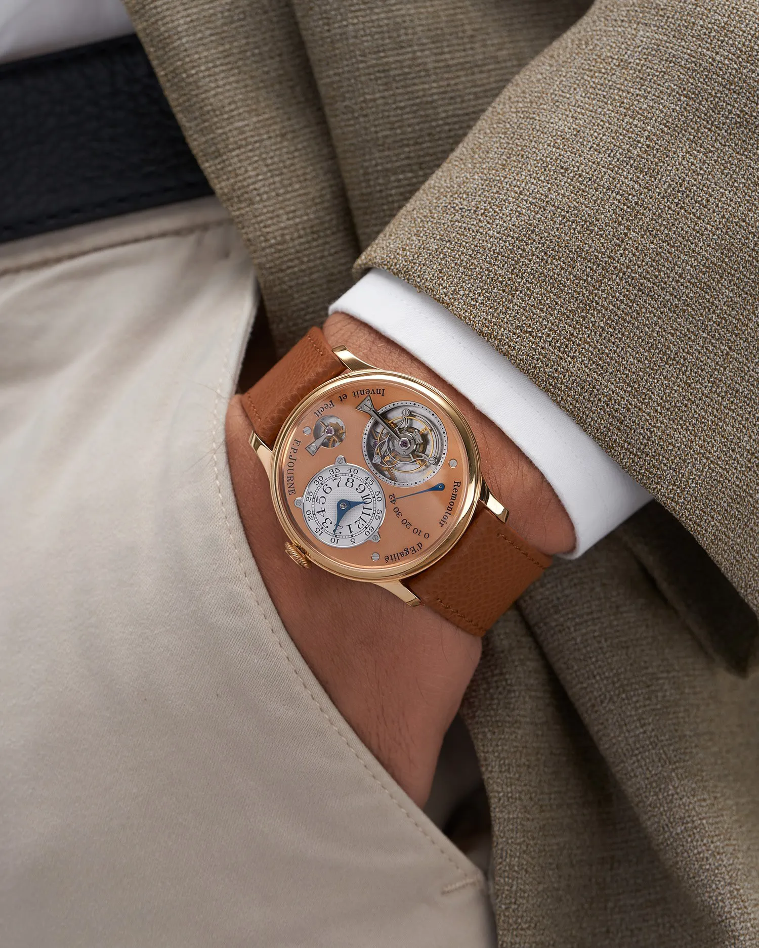 F.P. Journe Tourbillon Souverain 38mm Rose gold Rose 3