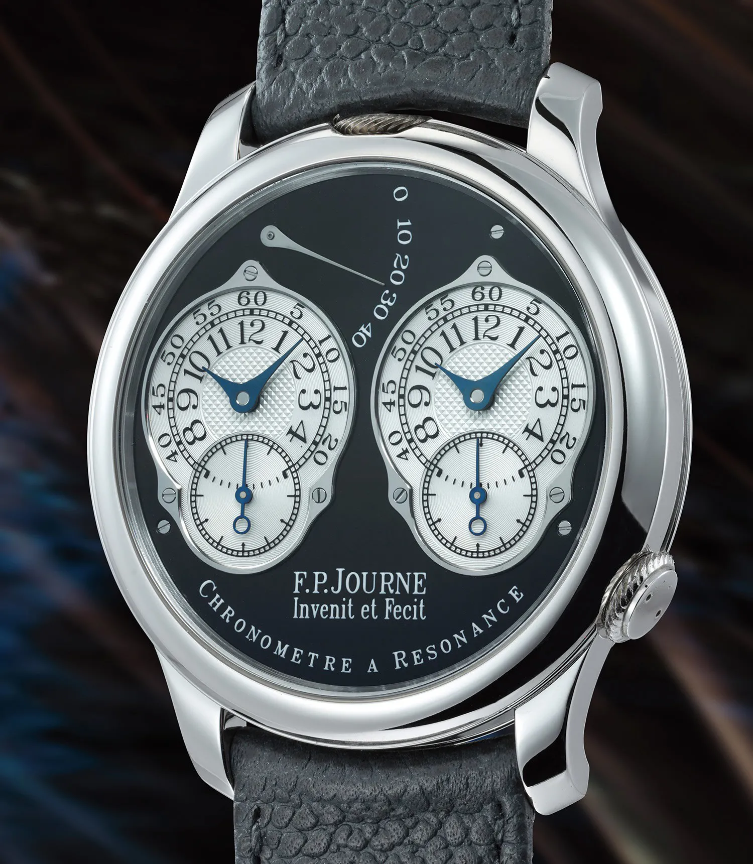 F.P. Journe Chronomètre à Résonance 40mm Platinum Black