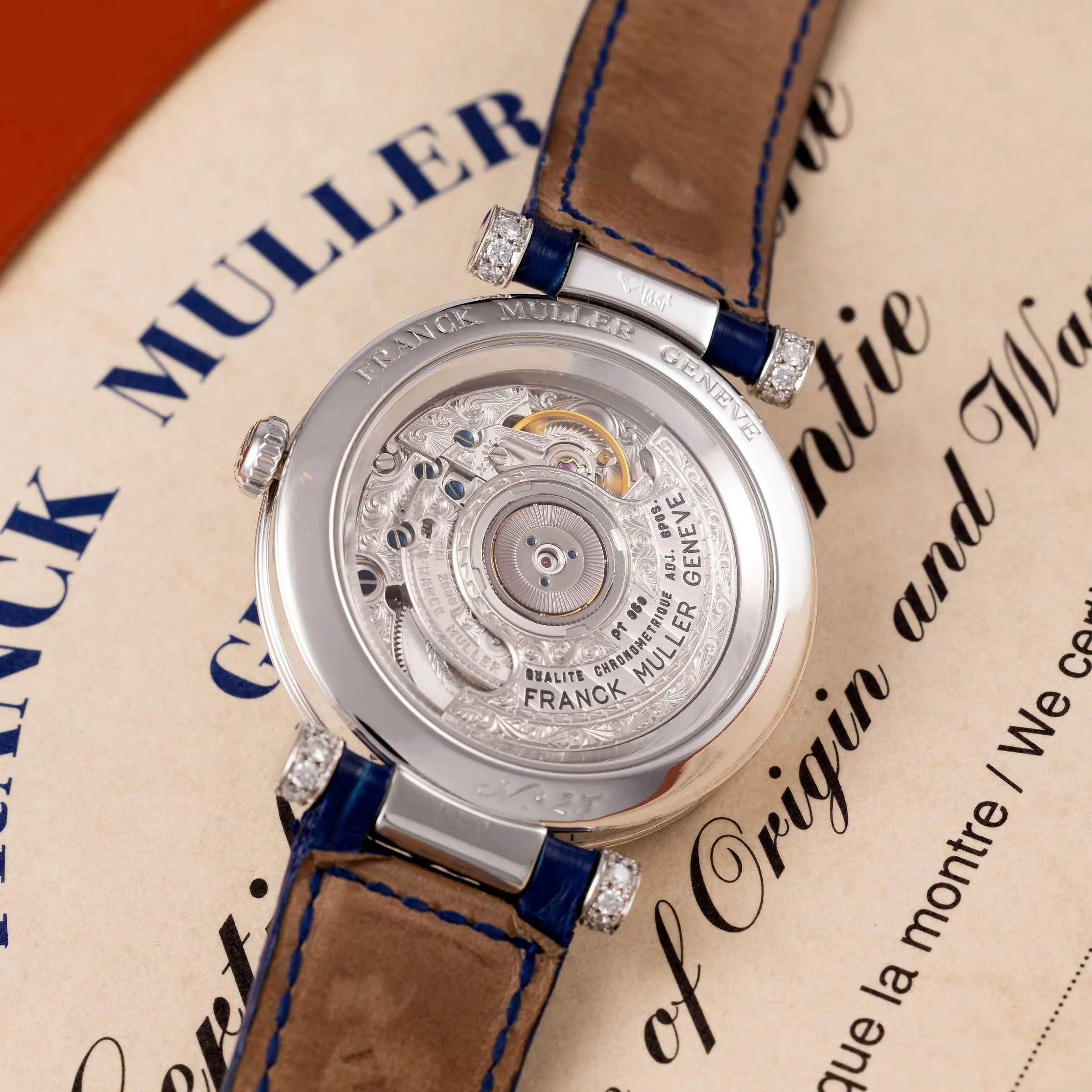 Franck Muller Mystery 36mm White gold Diamond 9