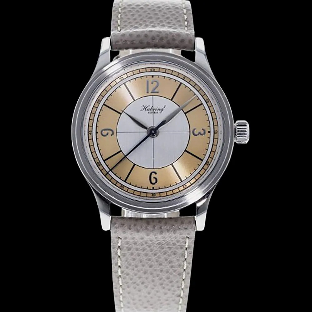 Habring² Erwin 38.5mm Stainless steel Champagne