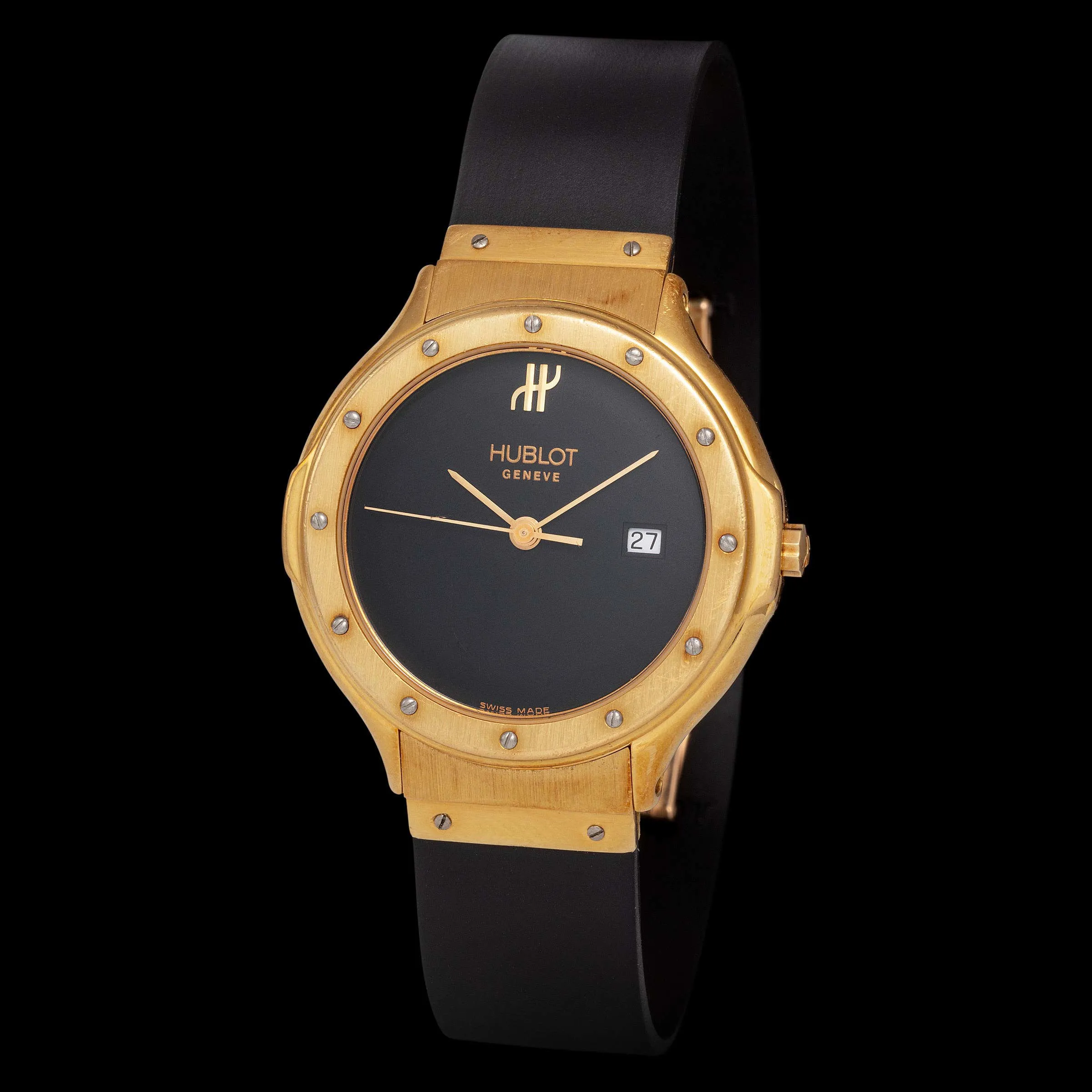 Hublot Classic 1391.3 27mm Yellow gold Black