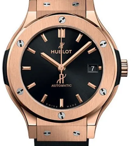 Hublot Classic Fusion 565.OX.1480.RX 38mm Rose gold Black