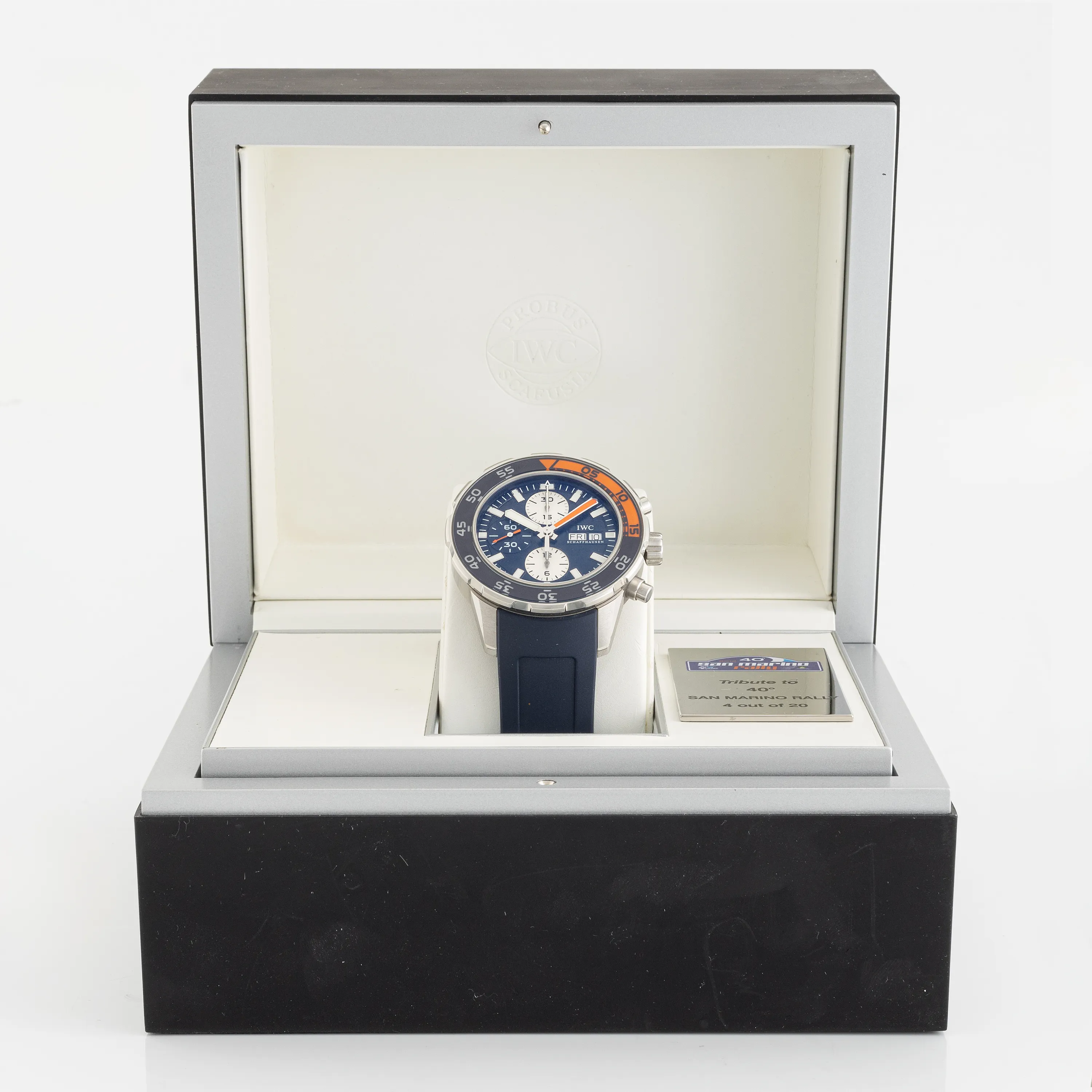 IWC Aquatimer Chronograph IW376704 44mm Stainless steel Blue 7