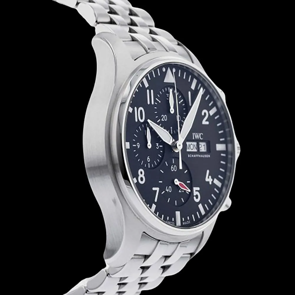 IWC Pilot 43mm Stainless steel Black 3