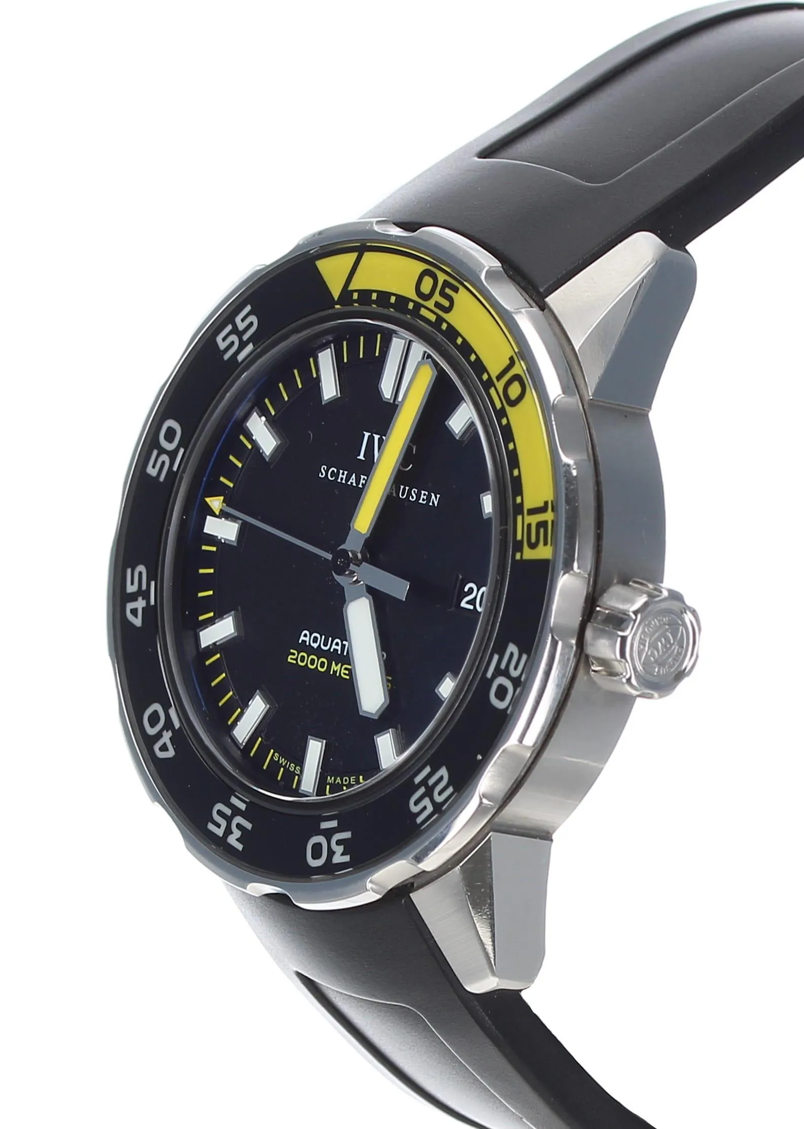 IWC Aquatimer 3568 46mm Stainless steel Black 1