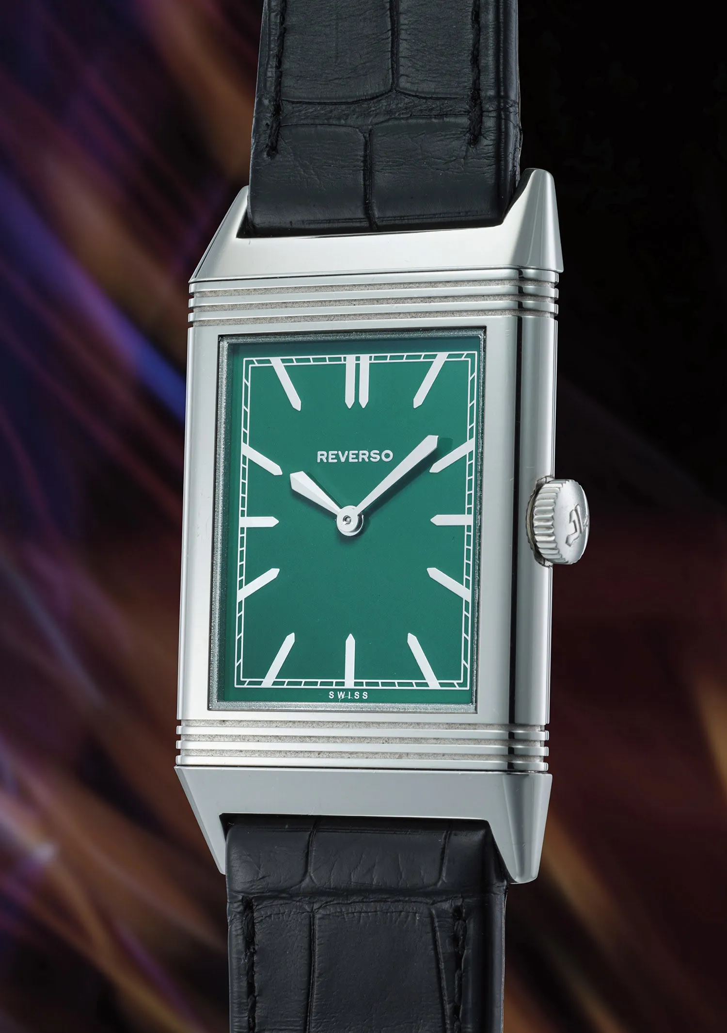 Jaeger-LeCoultre Reverso Grande 277.8.62 27.5mm Stainless steel Green