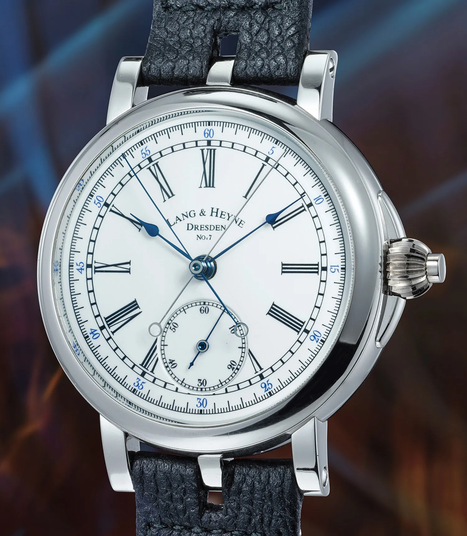 Lang & Heyne König Albert Von Sachsen 44mm Platinum Enamel