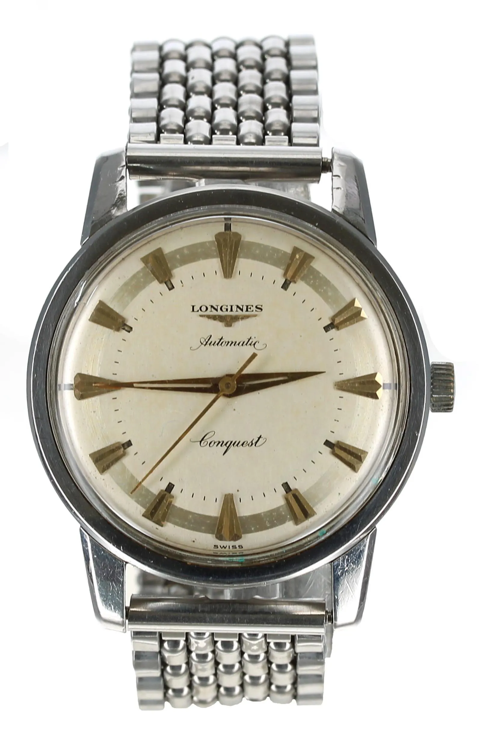 Longines Conquest 9000 35mm Stainless steel Silver
