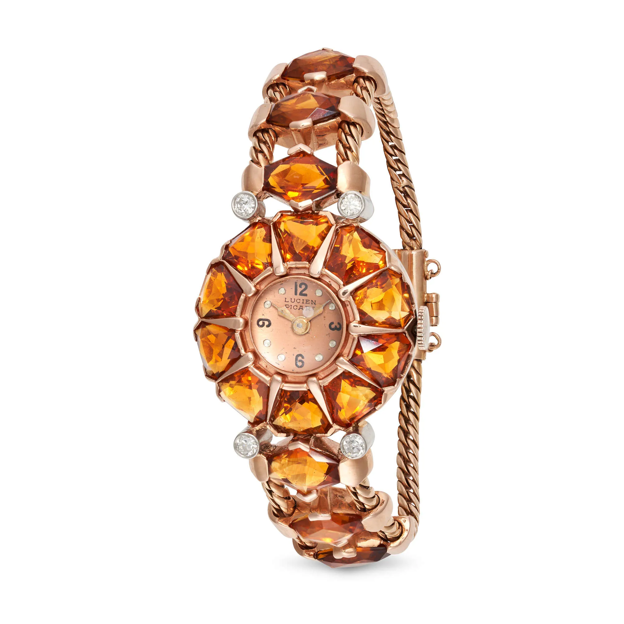 Lucien Piccard 28mm Rose gold Rose