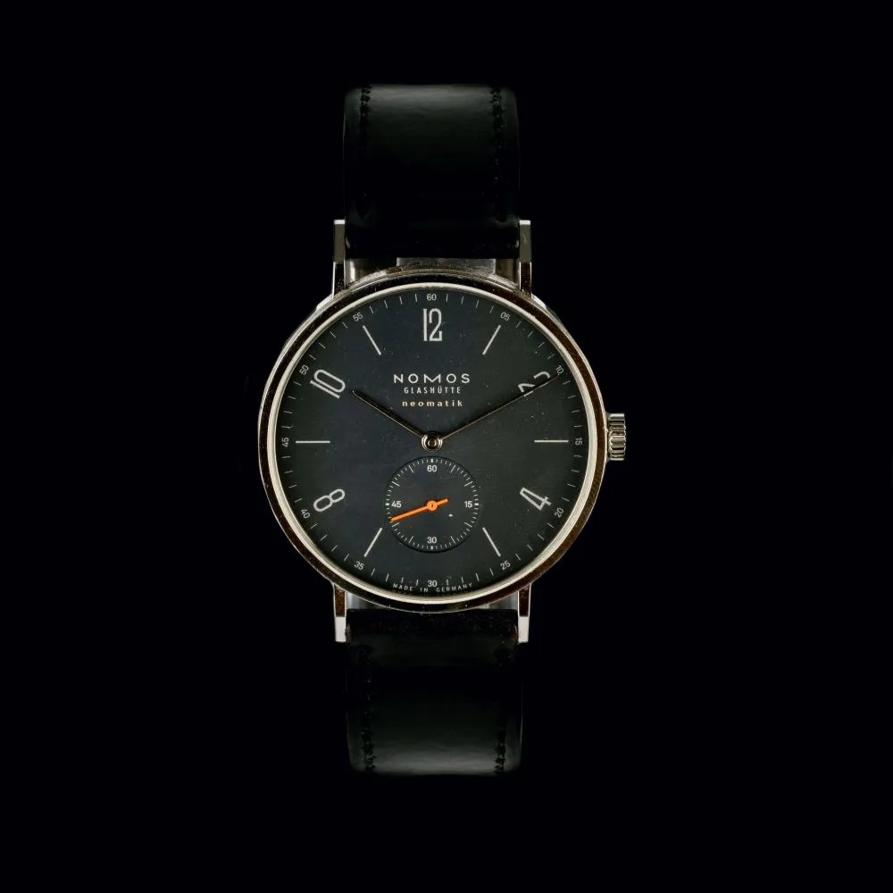 NOMOS Tangente 38mm Stainless steel Gray