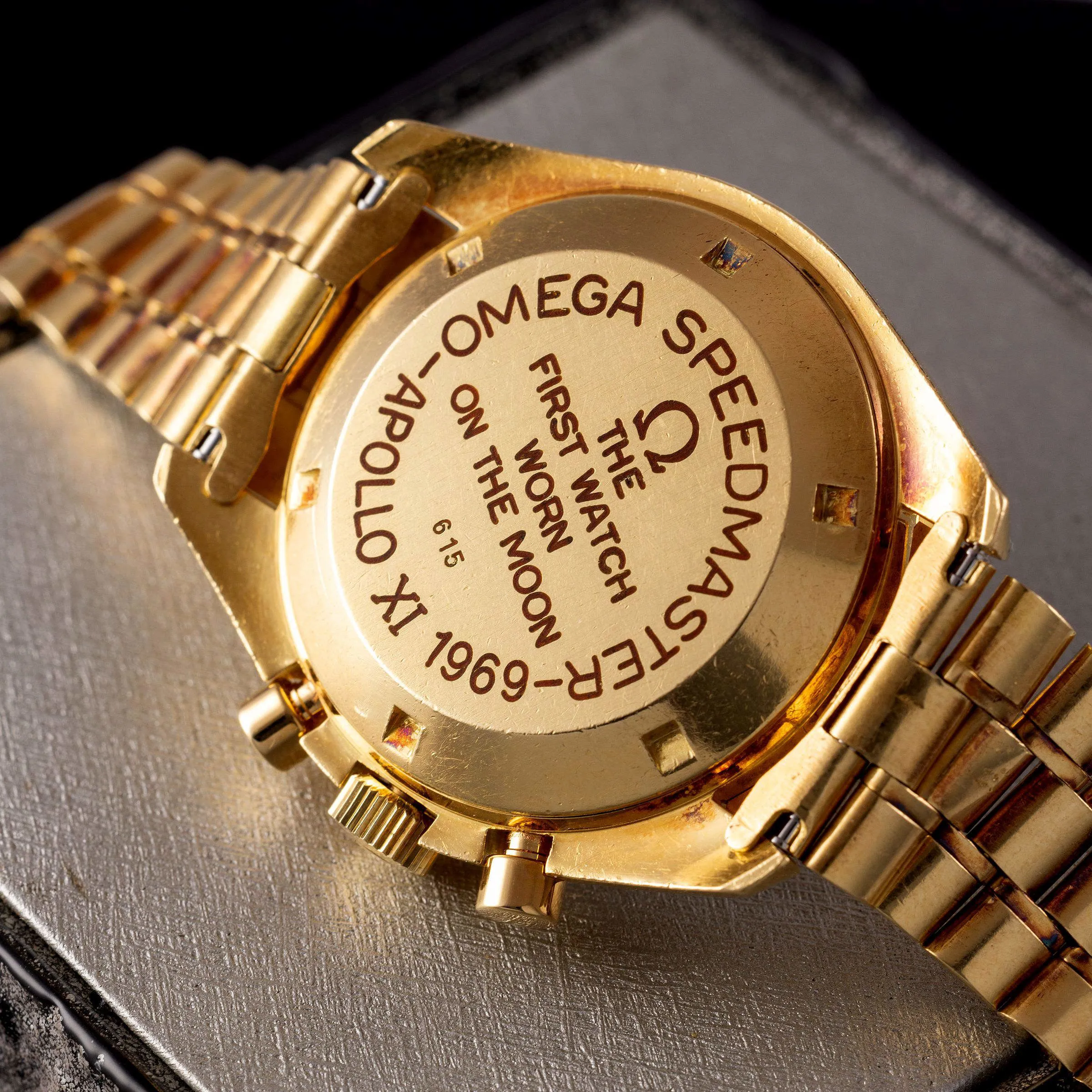 Omega Speedmaster 145.022 40mm Yellow gold Champagne 6