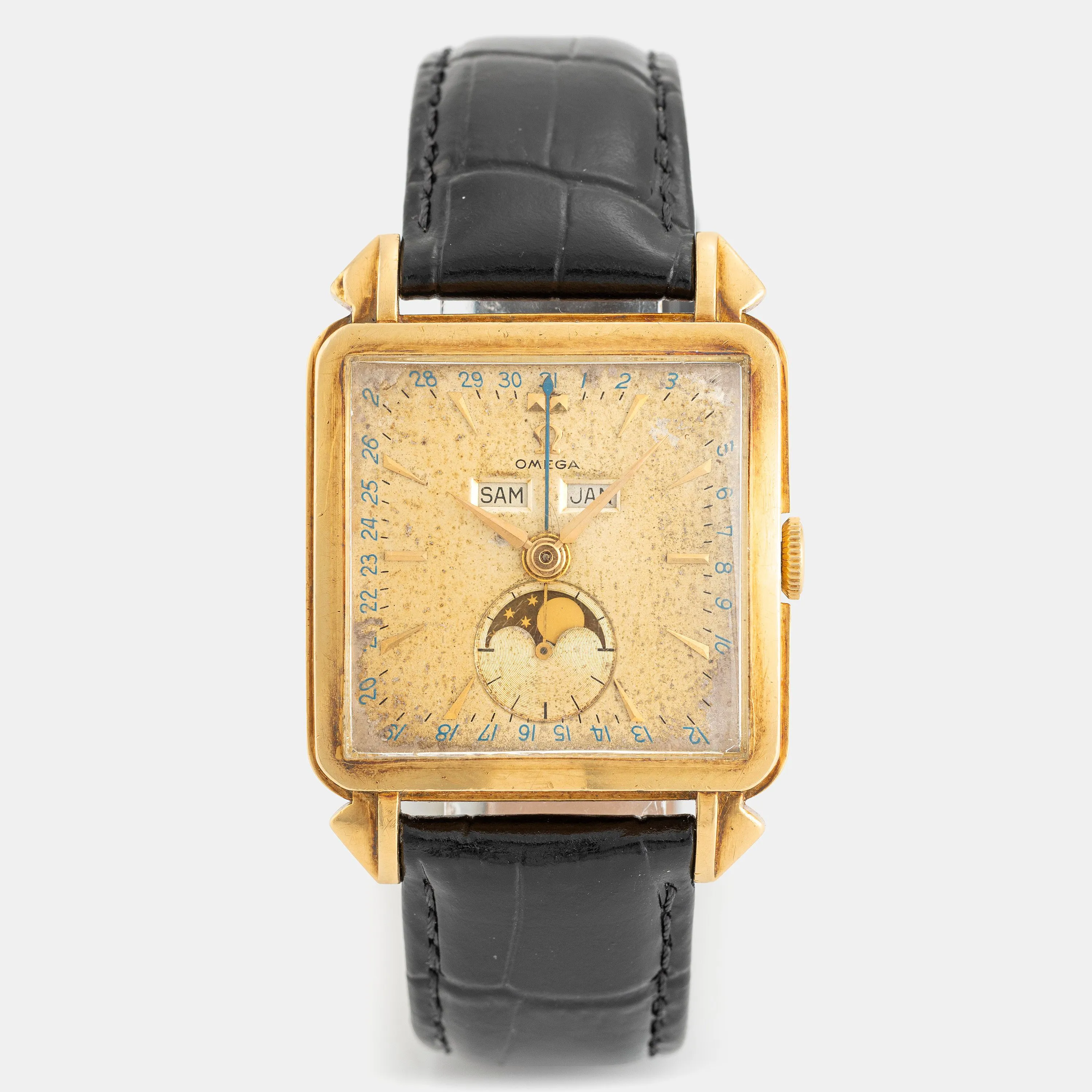 Omega Cosmic OT 3944 33mm Yellow gold Champagne