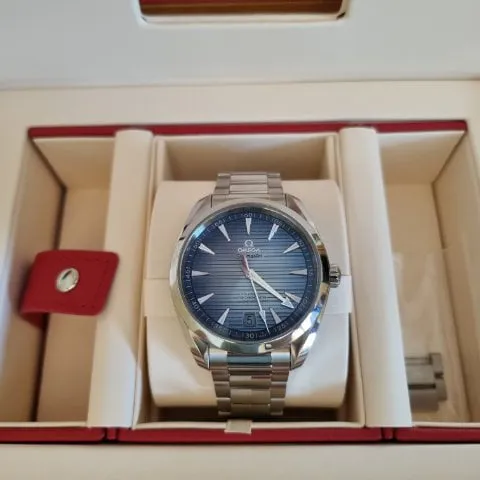 Omega Aqua Terra 150M 220.10.41.21.03.005 41mm Stainless steel Blue