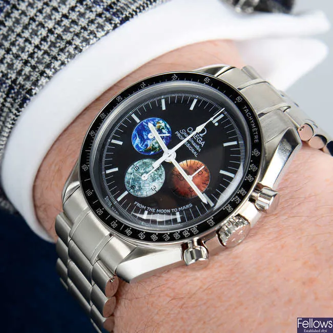 Omega Speedmaster Moon watch 3577.50.00 41mm Stainless steel Black 5