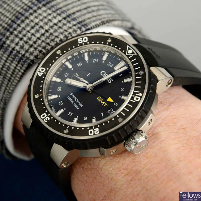 Oris ProDiver GMT 44mm Titanium Black 5