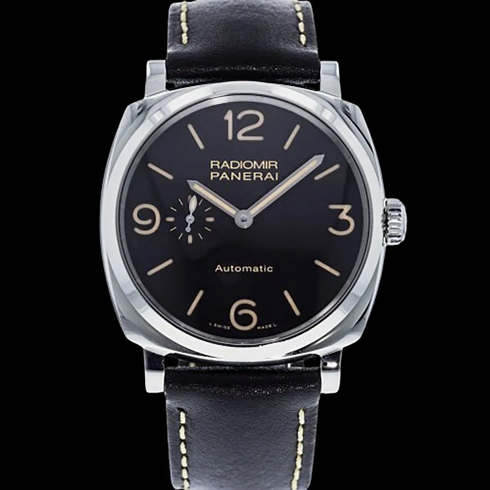 Panerai Radiomir 45mm Stainless steel Black