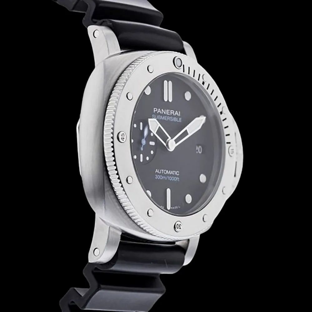 Panerai Submersible 42mm Stainless steel Black 2