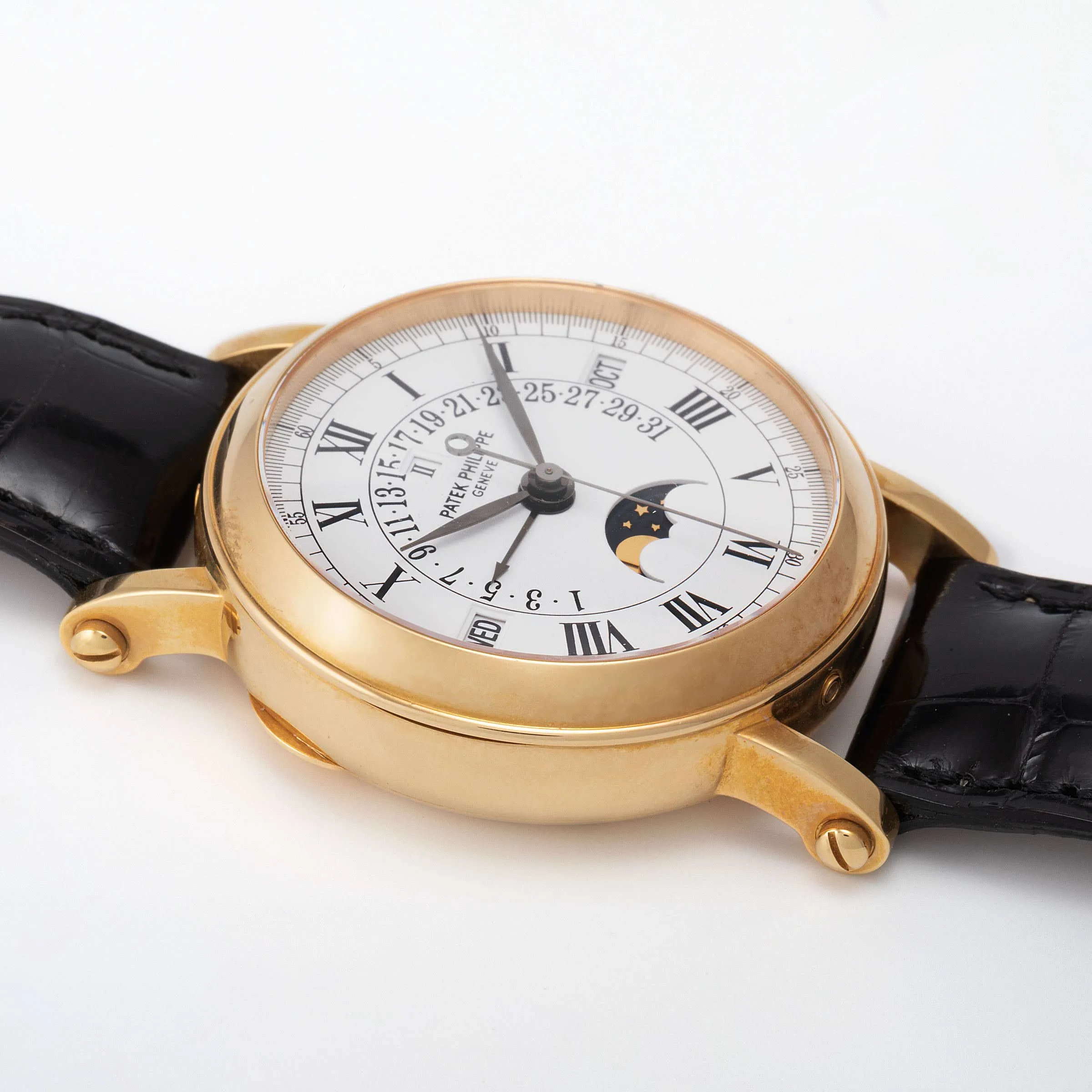 Patek Philippe Perpetual Calendar 5059 35mm Yellow gold White 2