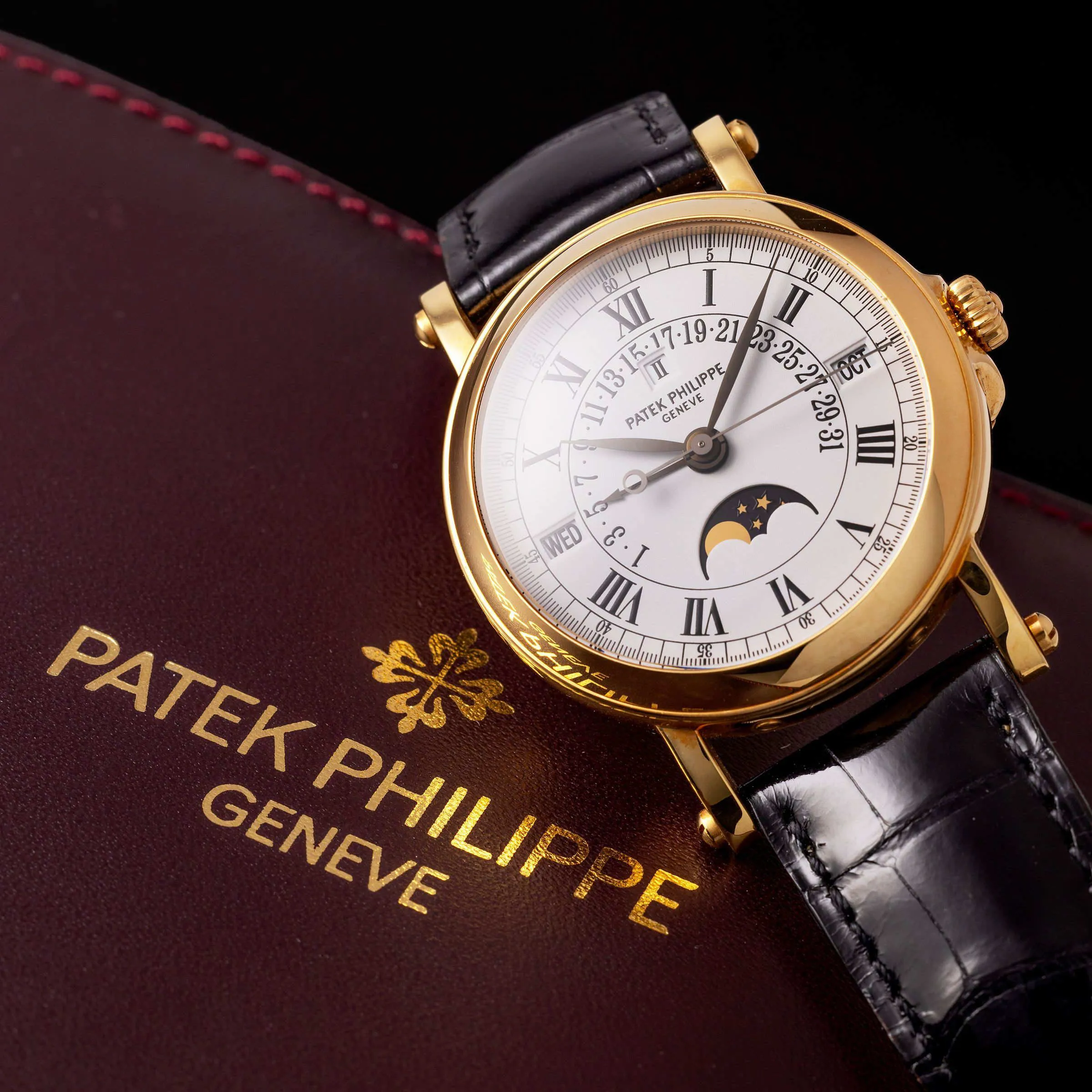 Patek Philippe Perpetual Calendar 5059 35mm Yellow gold White 10