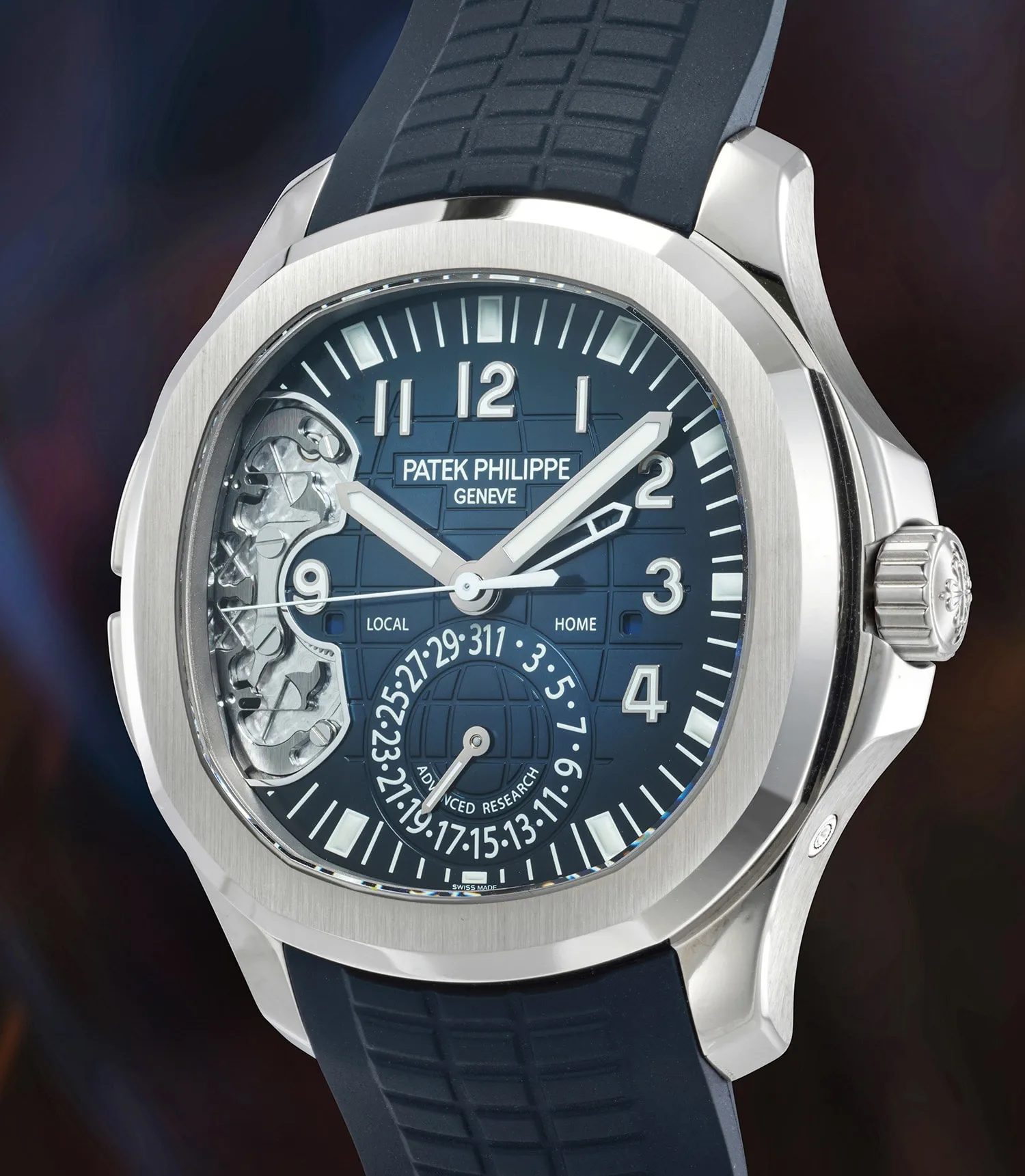 Patek Philippe Aquanaut Advanced Research 5650 41mm White gold Blue