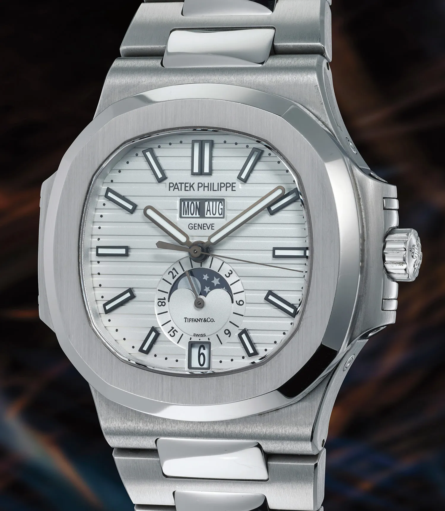 Patek Philippe Nautilus 5726 40.5mm Stainless steel Black