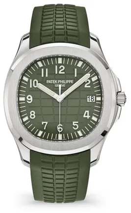 Patek Philippe Aquanaut 5168G-010 42mm White gold Green