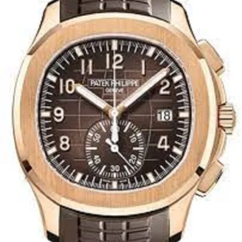 Patek Philippe Aquanaut 5968R-001 42mm Rose gold Brown