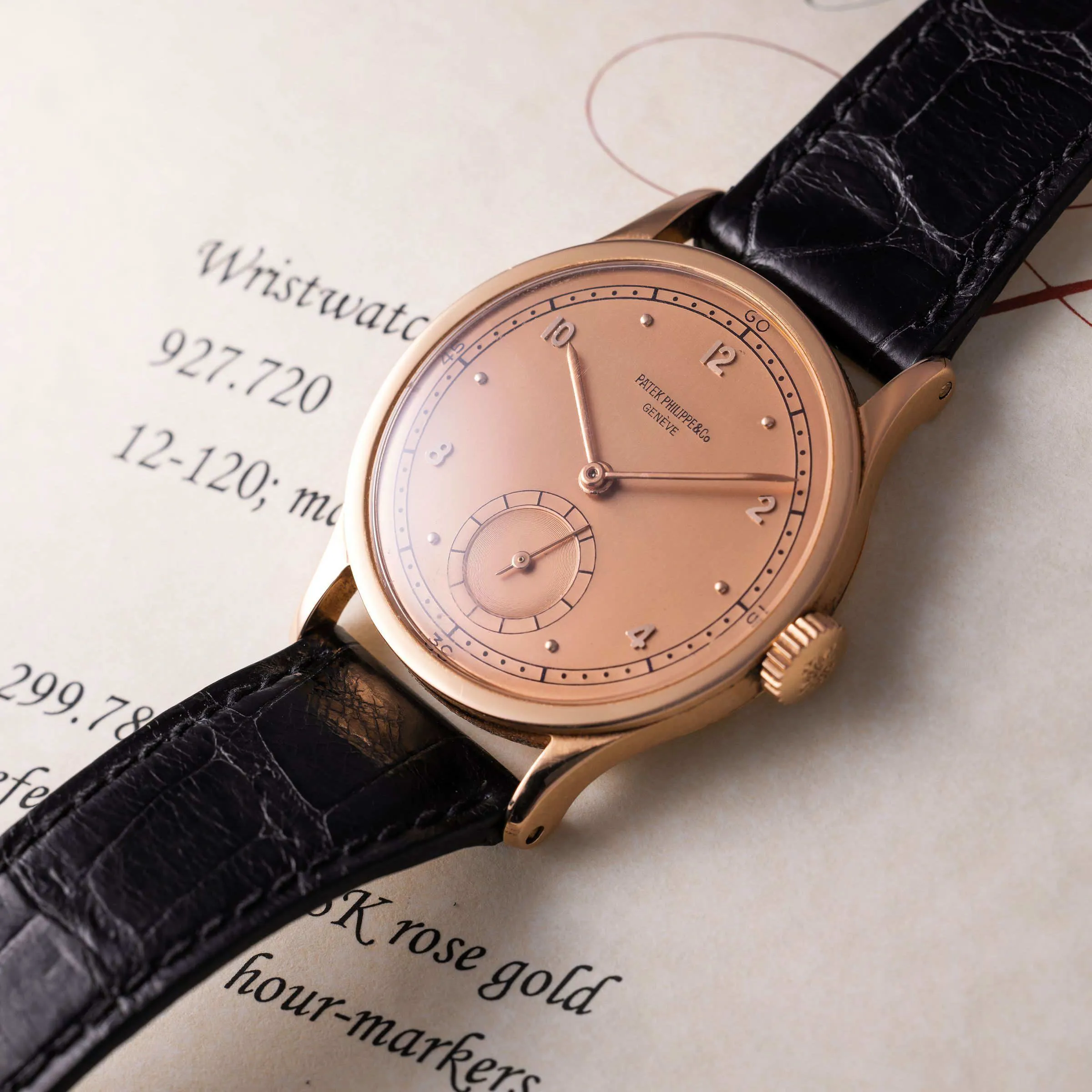 Patek Philippe Calatrava 570 35mm Rose gold Rose 7