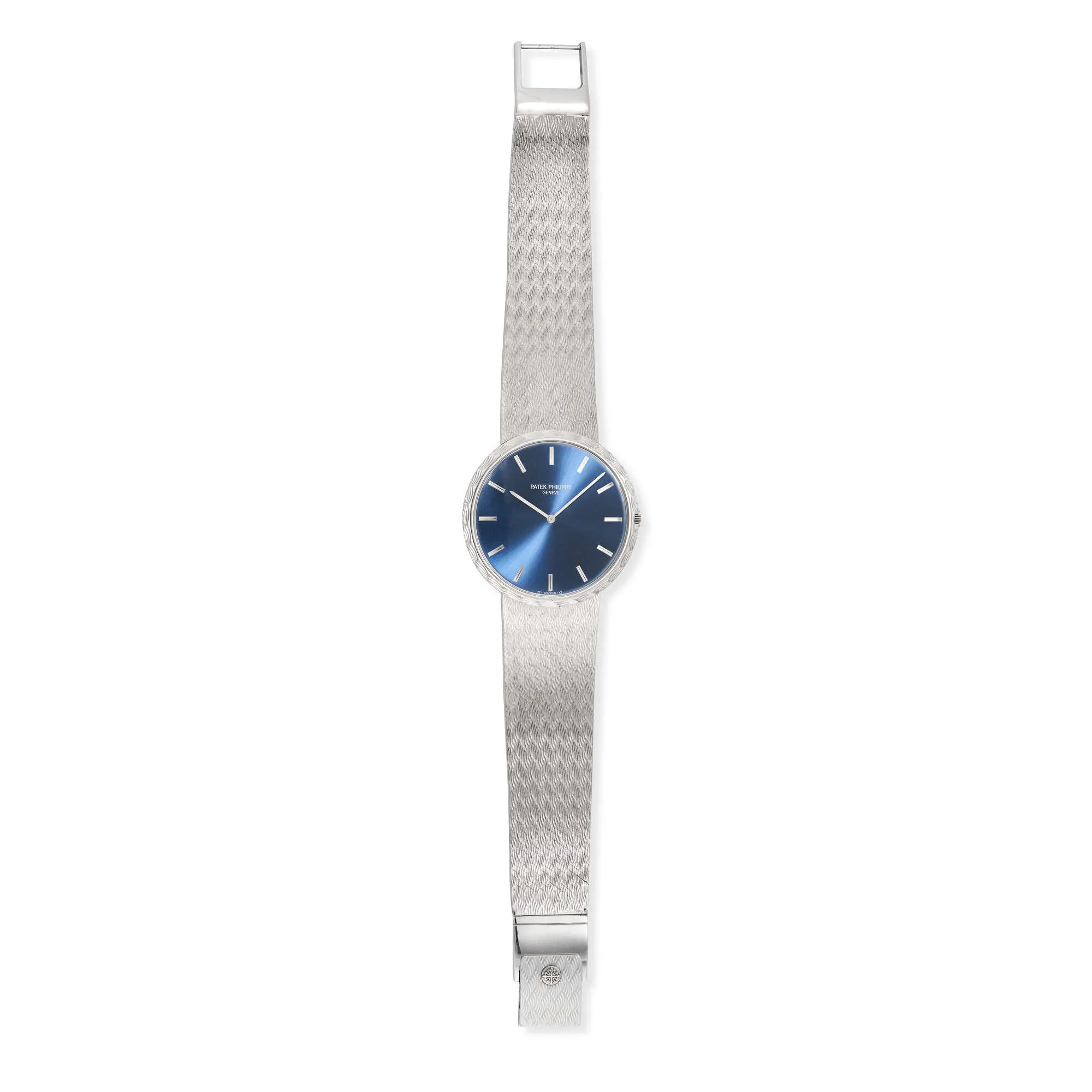 Patek Philippe Calatrava 3588 36mm White gold Blue 1