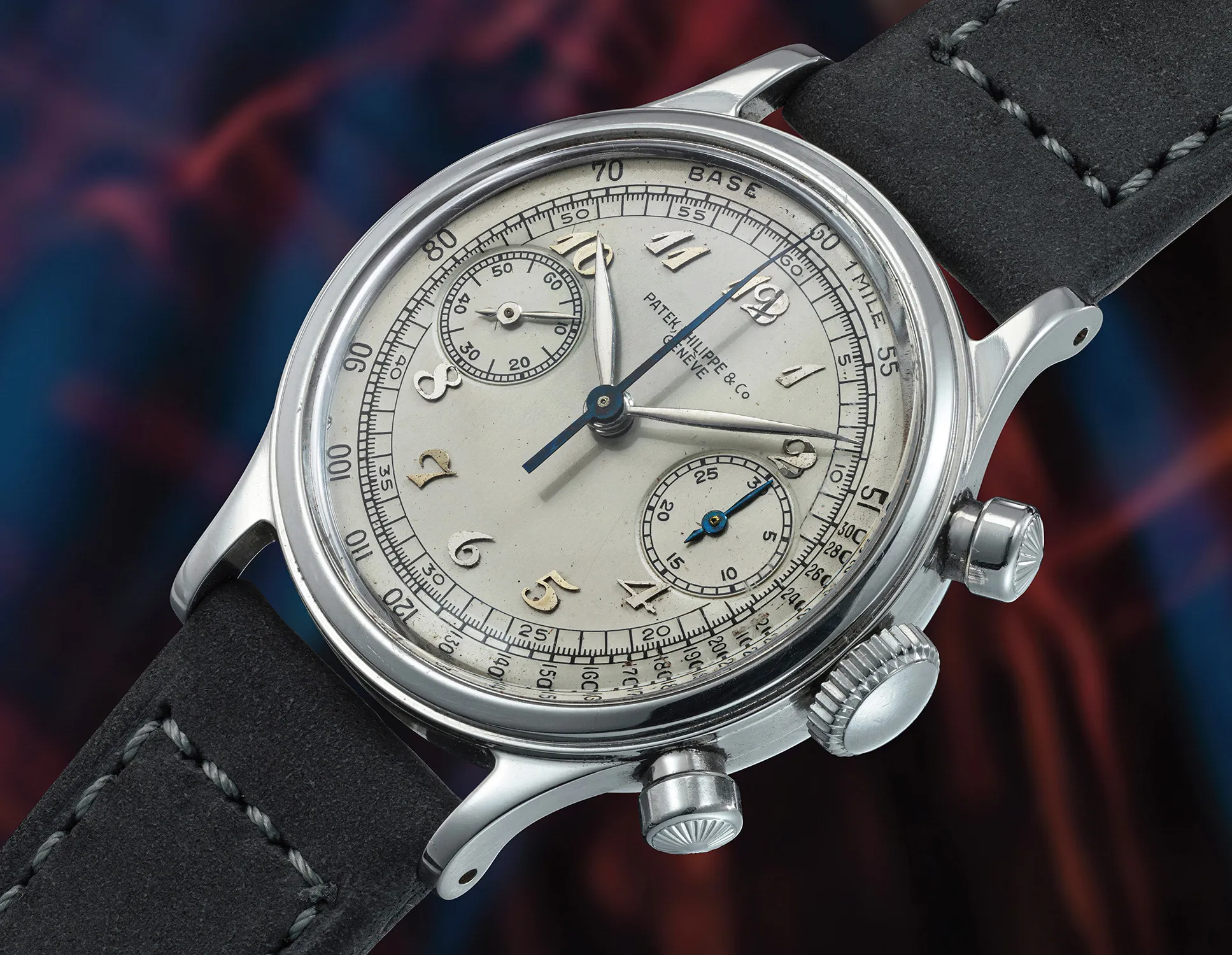 Patek Philippe Chronograph 1463 35mm Stainless steel White 1