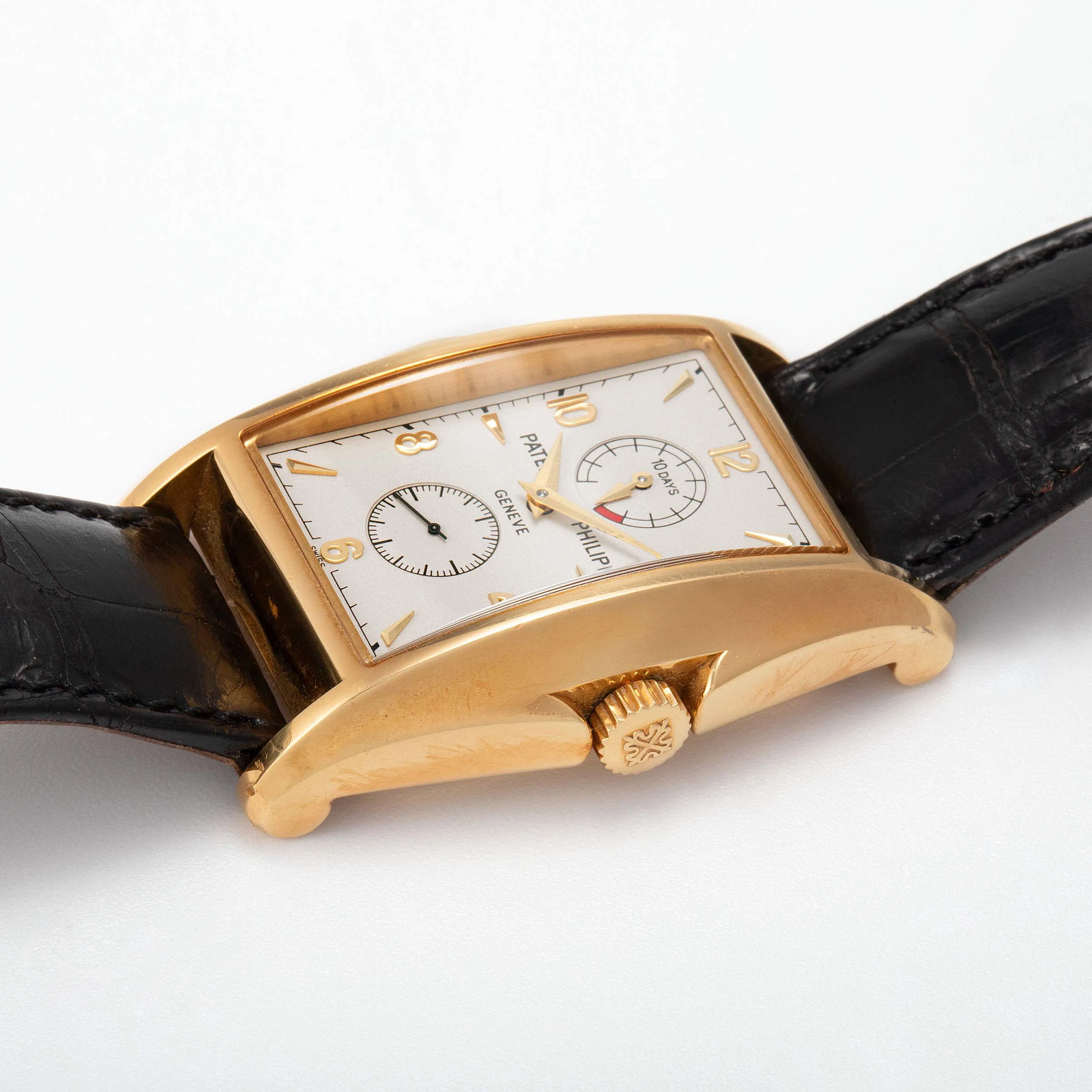 Patek Philippe Gondolo 5100 34mm Yellow gold Silver 2