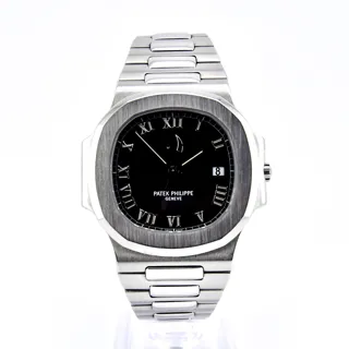 Patek Philippe Nautilus 3710/1A Stainless steel Black Roman Numeral